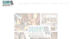 Desktop Screenshot of dunnsfurnitureandinteriors.com