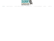 Tablet Screenshot of dunnsfurnitureandinteriors.com